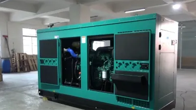 Groupe électrogène diesel insonorisé Volvo de 200kW exporté au client Malaisien