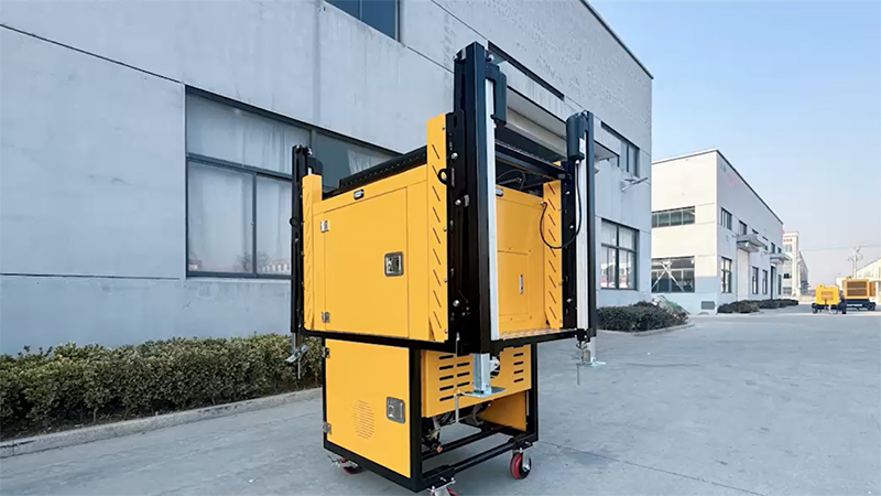 Cabine de drainage mobile à chargement et déchargement automatiques