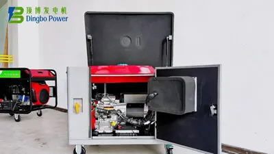 Groupes électrogènes silencieux à essence refroidis par air