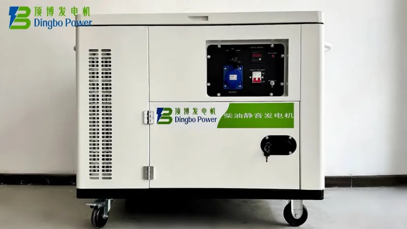 Groupes électrogènes silencieux à essence refroidis par air