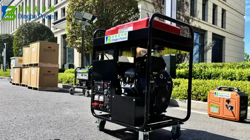 Groupes électrogènes onduleurs à essence à châssis ouvert