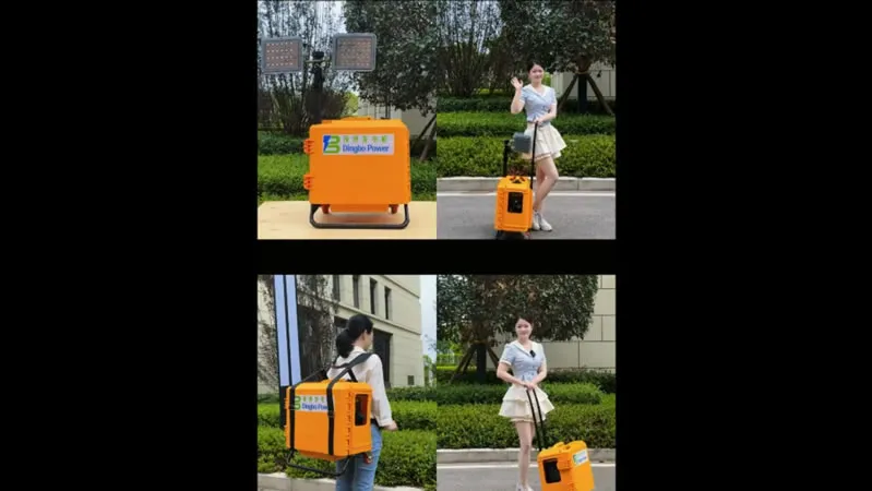 Générateur à essence de 700 W pour éclairage 