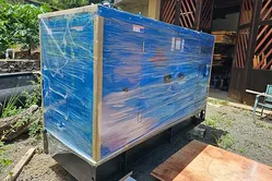 Groupes électrogènes diesel insonorisés de la série de moteur Perkins de 90kW exportés aux Etats-Unis.