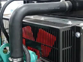 Avec un bouclier de sécurité du ventilateur