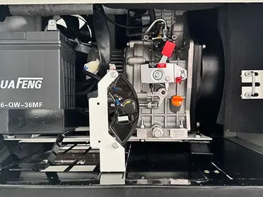 Générateurs diesel silencieux refroidis par air (monocylindre)