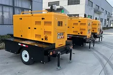 Unité mobile de générateur d’énergie et de pompe de drainage