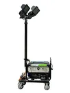 Tour d'éclairage mobile avec générateur à essence de 5 kW
