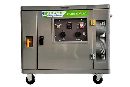 Groupes électrogènes silencieux à essence refroidis par air (monocylindre) 5 kW / 8 kW / 9 kW