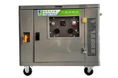 5kW/8kW/9kW Groupes électrogènes silencieux à essence refroidis par air (monocylindre)