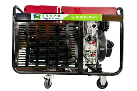 Générateur de soudage Diesel refroidi par air 250A (Monocylindre)